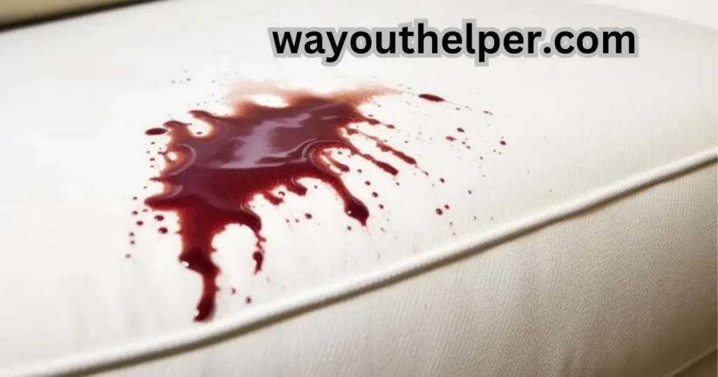 Blood Out of a Mattress