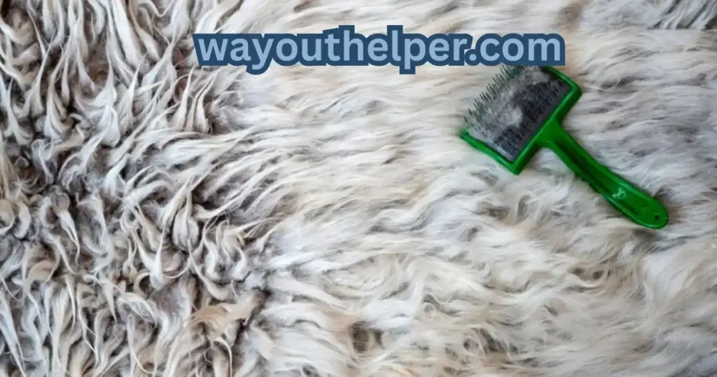 Dog hair out of carpet